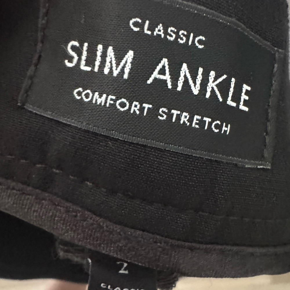 White House Black Market Black Slim Ankle Pants